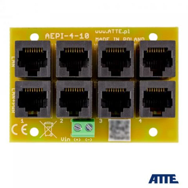 AEPI-4-10-OF atte adapter poe ip