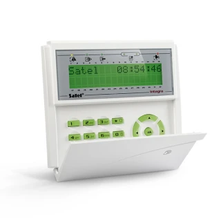 INT-KLCDR-GR Manipulator LCD SATEL z czytnikiem kart 125 kHz INTEGRA