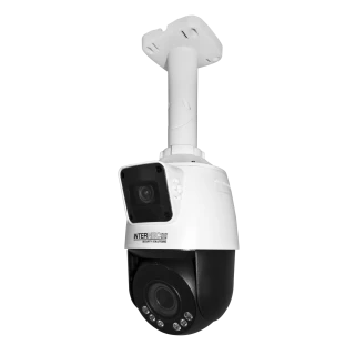 Kamera PTZ Dualna IP 4Mpx INTERNEC i6.5-P2540C40-ILAFSG, IR do 100m, obiektyw 4mm i 4.8-120mm zoom x25