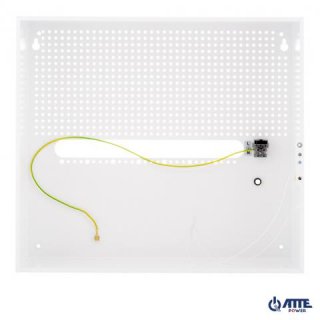 ATTE ABOX-H obudowa wewnętrzna IP20, 450x400x140mm miejsce na 2 akumulatory 18Ah i rejestrator NVR, metalowa biała