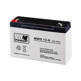 Akumulator MWS 12-6V