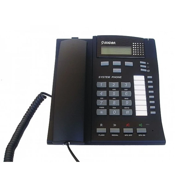 CTS-102.CL-BK SLICAN Telefon systemowy wyświetlacz LCD 4-liniowy 1151-154-967