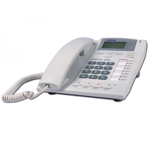 CTS-102.IP-GR SLICAN VoIP IP Telefon systemowy wyświetlacz LCD 4-liniowy 1151-154-965