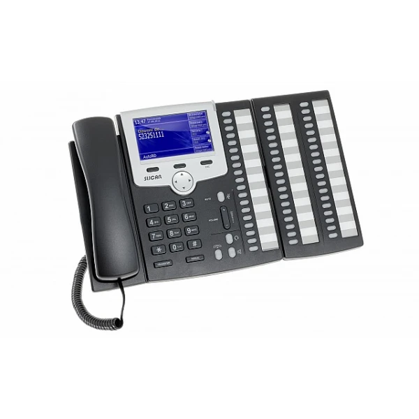 CTS-330.IP-BK SLICAN VoIP Telefon systemowy IP dotykowy ekran kolorowy LCD 1151-154-705