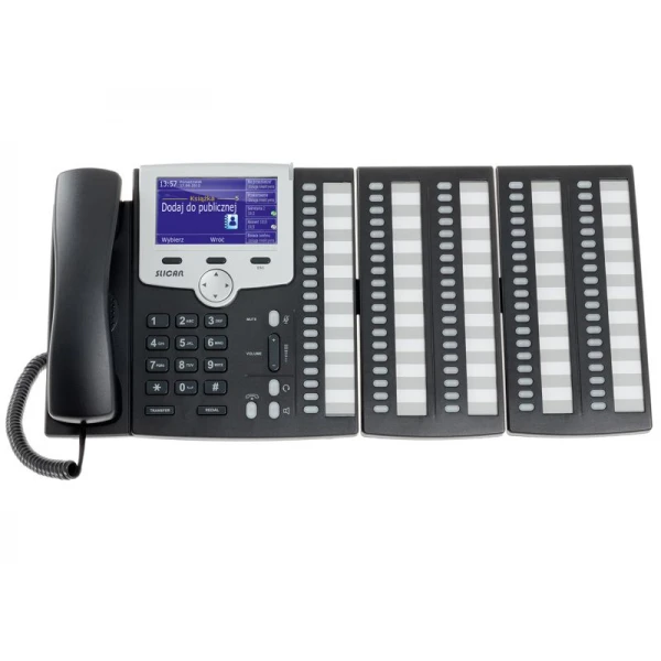 CTS-330.IPBT-BK SLICAN VoIP Telefon systemowy IP Bluetooth dotykowy ekran kolorowy 1151-154-707