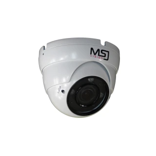 Kamera kopułkowa cyfrowa HD 4w1 5Mpx MSJ-HBR-6503W-AL, IR do 30m, obiektyw 2.8-12mm