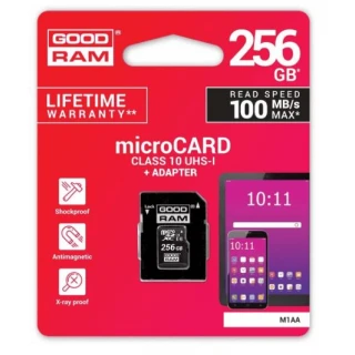 Karta Pamięci GoodRam Mikro SDHC 256 GB